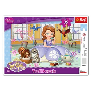 Puzzle 60 pièces enfants fille princesse Sofia 4 ans+ TREFL - AMZALAN