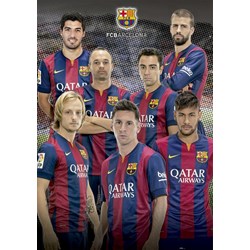 Educa (16300) - "Collage FC Barcelona 2014-2015" - 1000 pièces