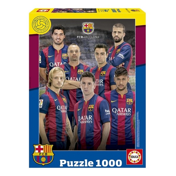 Educa (16300) - "Collage FC Barcelona 2014-2015" - 1000 pièces