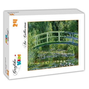 Grafika Kids (00093) - Claude Monet: "Le Bassin aux Nymphéas et le Pont Japonais, 1897-1899" - 24 pièces