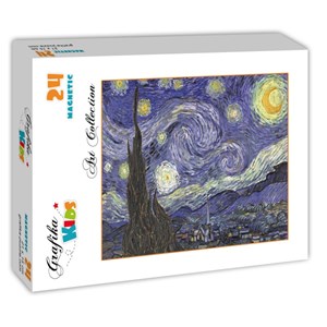Grafika Kids (00210) - Vincent van Gogh: "La Nuit étoilée sur le Rhône, 1889" - 24 pièces