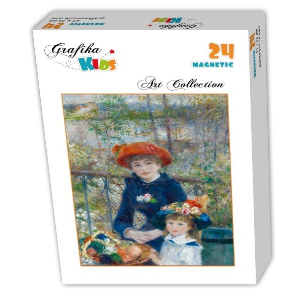 Grafika Kids (00254) - Pierre-Auguste Renoir: "Deux Soeurs sur la Terrasse, 1881" - 24 pièces