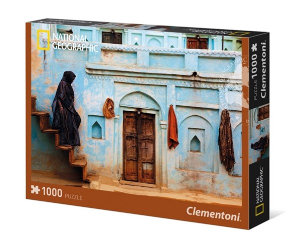 Clementoni (39311) - "Pastel Facade" - 1000 pièces