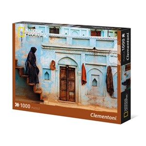 Clementoni (39311) - "Pastel Facade" - 1000 pièces