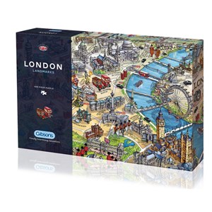 Gibsons (G7066) - "London Landmarks" - 1000 pièces
