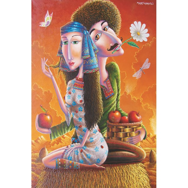 Gold Puzzle (61314) - "Rendez-Vous Amoureux du mois d'Août" - 1000 pièces