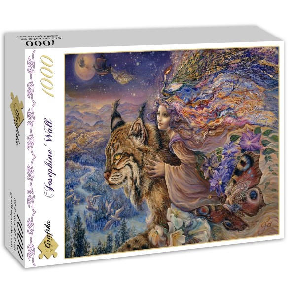 Grafika (00894) - Josephine Wall: "Flight of the Lynx" - 1000 pièces
