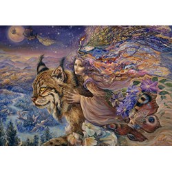 Grafika (00894) - Josephine Wall: "Flight of the Lynx" - 1000 pièces