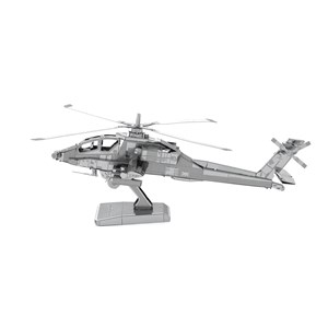 Metal Earth (Metal-Earth-MMS083) - "Apache AH-64" - 20 pièces