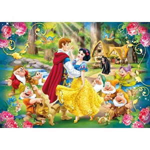 Clementoni (24469) - "White Snow" - 24 pièces