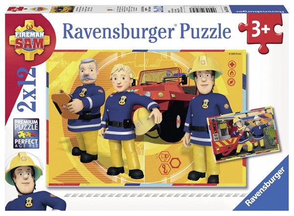 Ravensburger (07584) - "Sam im Einsatz" - 12 pièces