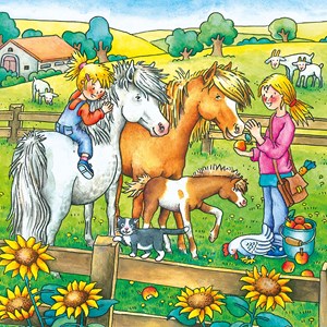 Ravensburger (09293) - "Animaux de la ferme" - 49 pièces
