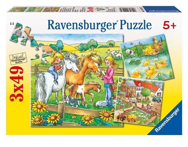 Ravensburger (09293) - "Animaux de la ferme" - 49 pièces