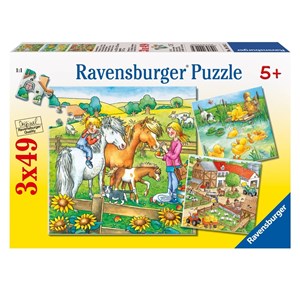 Ravensburger (09293) - "Animaux de la ferme" - 49 pièces