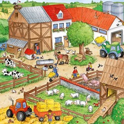 Ravensburger (09293) - "Animaux de la ferme" - 49 pièces