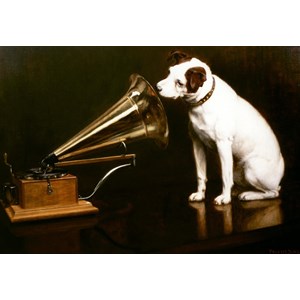 Grafika Kids (00342) - Francis Barraud: "His Master's Voice" - 100 pièces