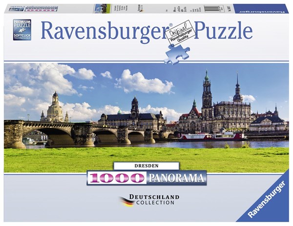 Ravensburger (19619) - "Dresden Canaletto Blick" - 1000 pièces