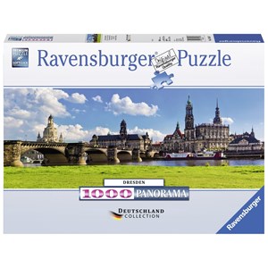 Ravensburger (19619) - "Dresden Canaletto Blick" - 1000 pièces