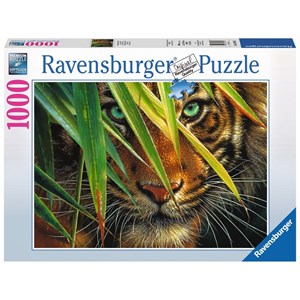 Ravensburger (19486) - "Mysterious Tiger" - 1000 pièces