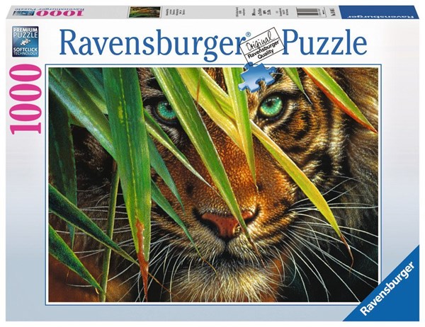 Ravensburger (19486) - "Mysterious Tiger" - 1000 pièces