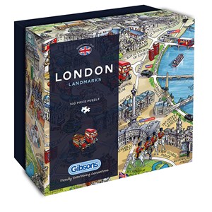 Gibsons (G3402) - Maria Rabinsky: "London Landmarks" - 500 pièces