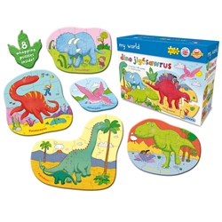 Gibsons (G1027) - "Dino Jigosawrus" - 4 8 10 12 16 pièces
