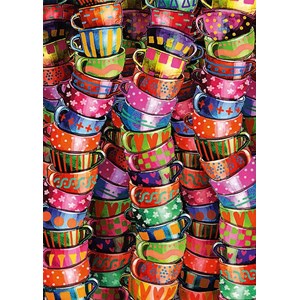 Schmidt Spiele (58228) - "Colorful Cups" - 500 pièces