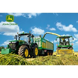Schmidt Spiele (56044) - "John Deere, 7310R" - 100 pièces
