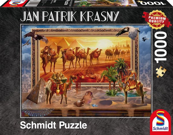 Schmidt Spiele (59338) - Jan Patrik Krasny: "The Desert" - 1000 pièces