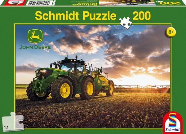 Schmidt Spiele (56145) - "Tractor John Deer 6150R" - 200 pièces