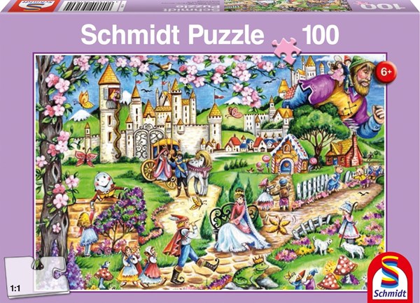 Schmidt Spiele (56160) - "Fairyland" - 100 pièces