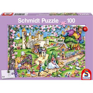 Schmidt Spiele (56160) - "Fairyland" - 100 pièces