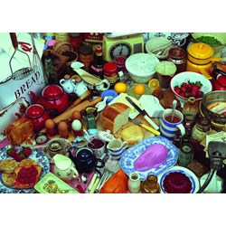 Ravensburger (19583) - "Cooking up a Feast" - 1000 pièces