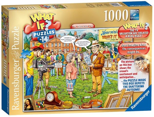 Ravensburger (19585) - "What If ? Puzzle #14 - The Valuation Day" - 1000 pièces