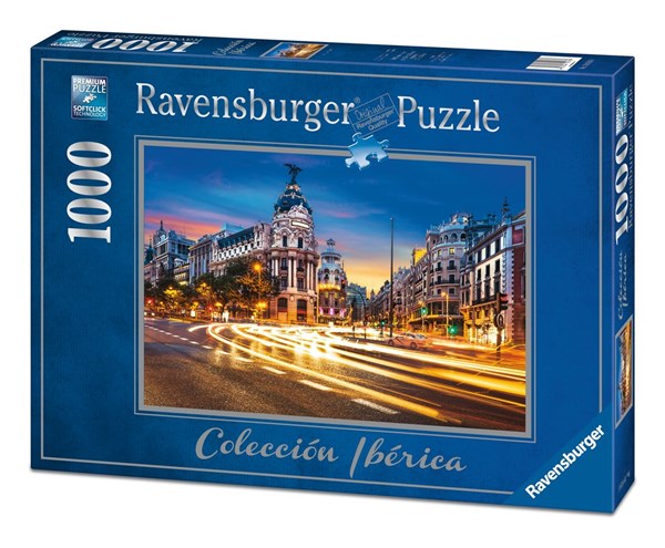 Ravensburger (19618) - "Gran Vía, Madrid" - 1000 pièces