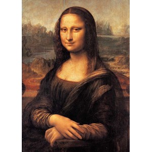 Clementoni (30363) - Leonardo Da Vinci: "Mona Lisa" - 500 pièces
