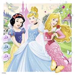 Ravensburger (07008) - "Disney Princess" - 25 36 49 pièces