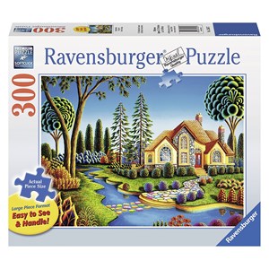 Ravensburger (13567) - Andy Russell: "Cottage Dream" - 300 pièces