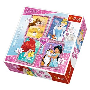 Trefl (34256) - "Disney Princess" - 35 48 54 70 pièces