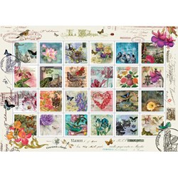 Art Puzzle (4639) - "Stamp Collage" - 1500 pièces