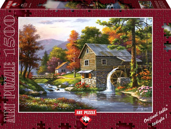 Art Puzzle (4640) - Dominic Davison: "Old Sutter's Mill" - 1500 pièces
