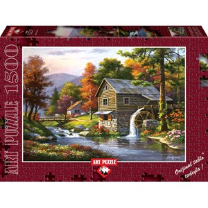 Art Puzzle (4640) - Dominic Davison: "Old Sutter's Mill" - 1500 pièces