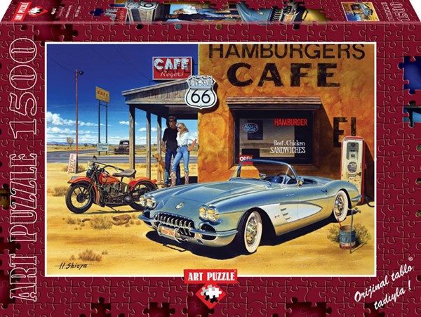 Art Puzzle (4642) - "Arizona Cafe" - 1500 pièces