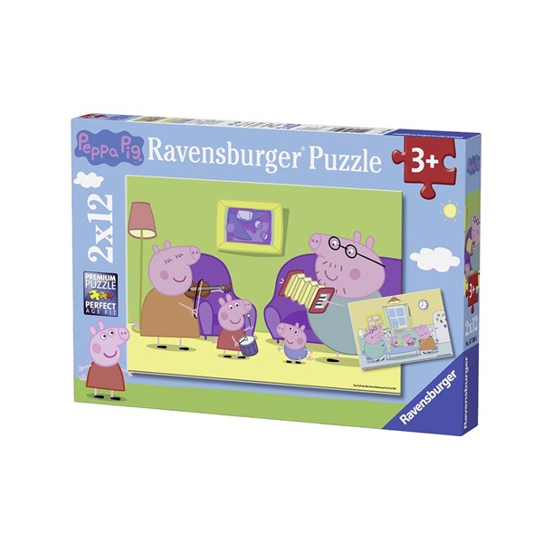Ravensburger (07596) - "Peppa Pig" - 12 pièces