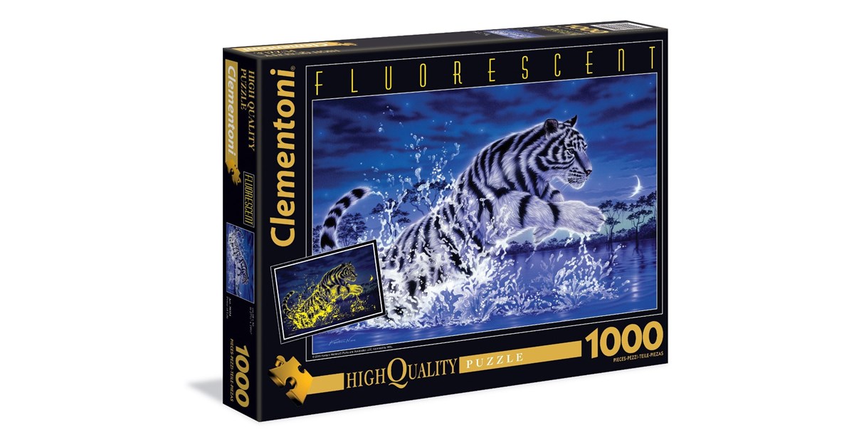 Puzzle Le Roi Clementoni-39479 1000 pièces Puzzles - Animaux sauvages