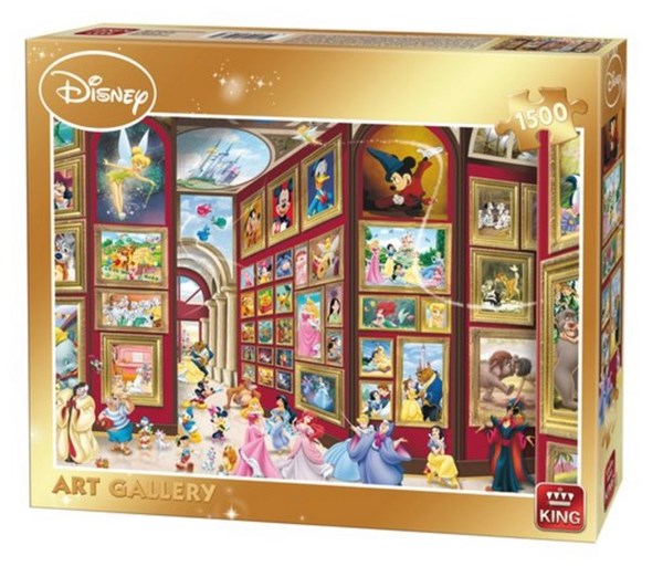 King International (05263) - "Disney, Art Gallery" - 1500 pièces