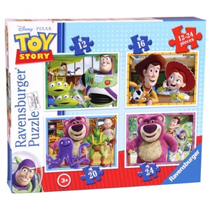 Ravensburger (07108) - "Toy Story" - 12 16 20 24 pièces