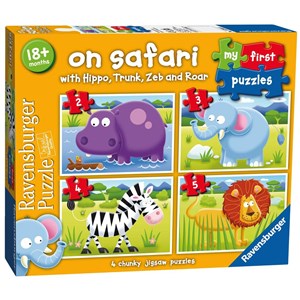 Ravensburger (07301) - "On Safari" - 2 3 4 5 pièces