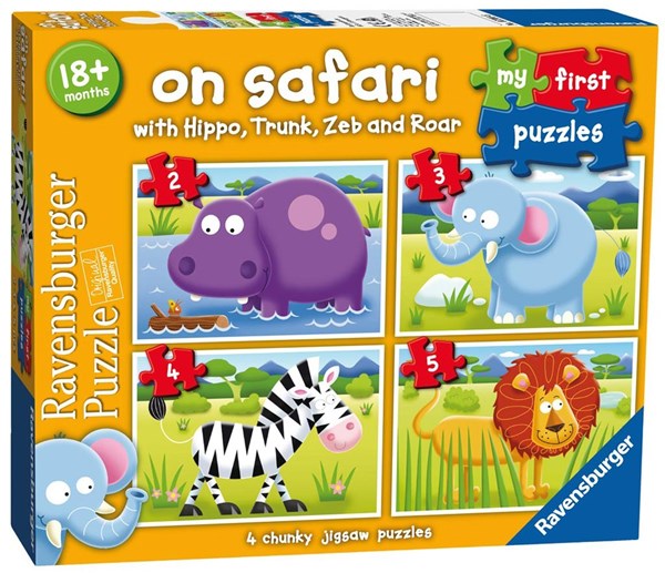 Ravensburger (07301) - "On Safari" - 2 3 4 5 pièces