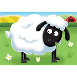 Ravensburger (07302) - "On the Farm" - 2 3 4 5 pièces